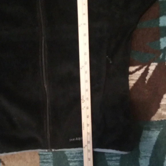 Patagonia lblack Fleece full zip jacket polartec size Medium women - Picture 11 of 11